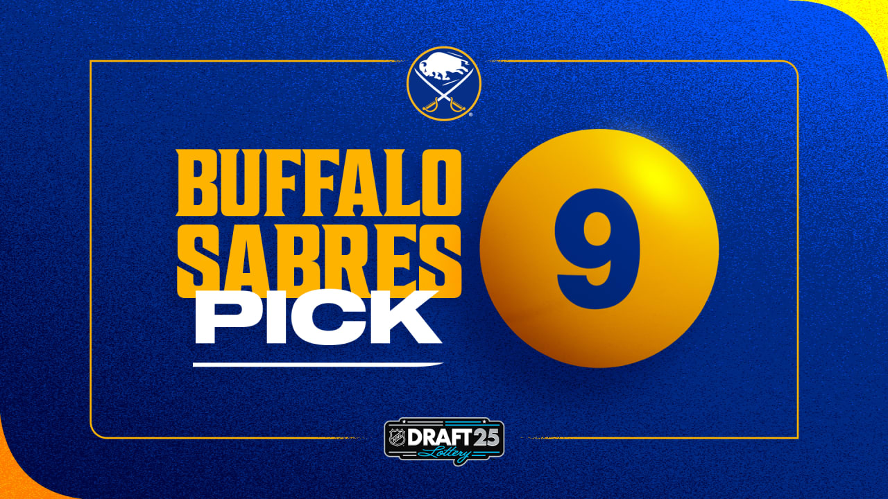 Sabres to pick 9th in 2025 NHL Draft | Buffalo Sabres