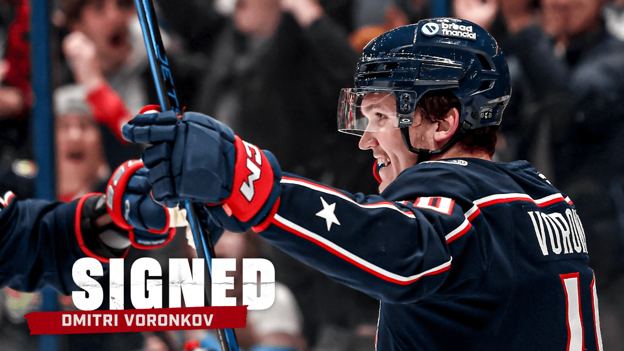 Blue Jackets sign F Dmitri Voronkov to two-year contract through 2026-27 | Columbus Blue Jackets