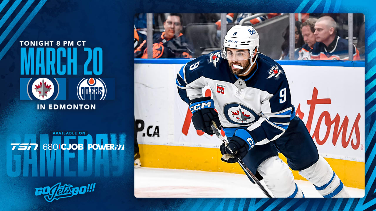 GAMEDAY: Jets at Oilers | Winnipeg Jets