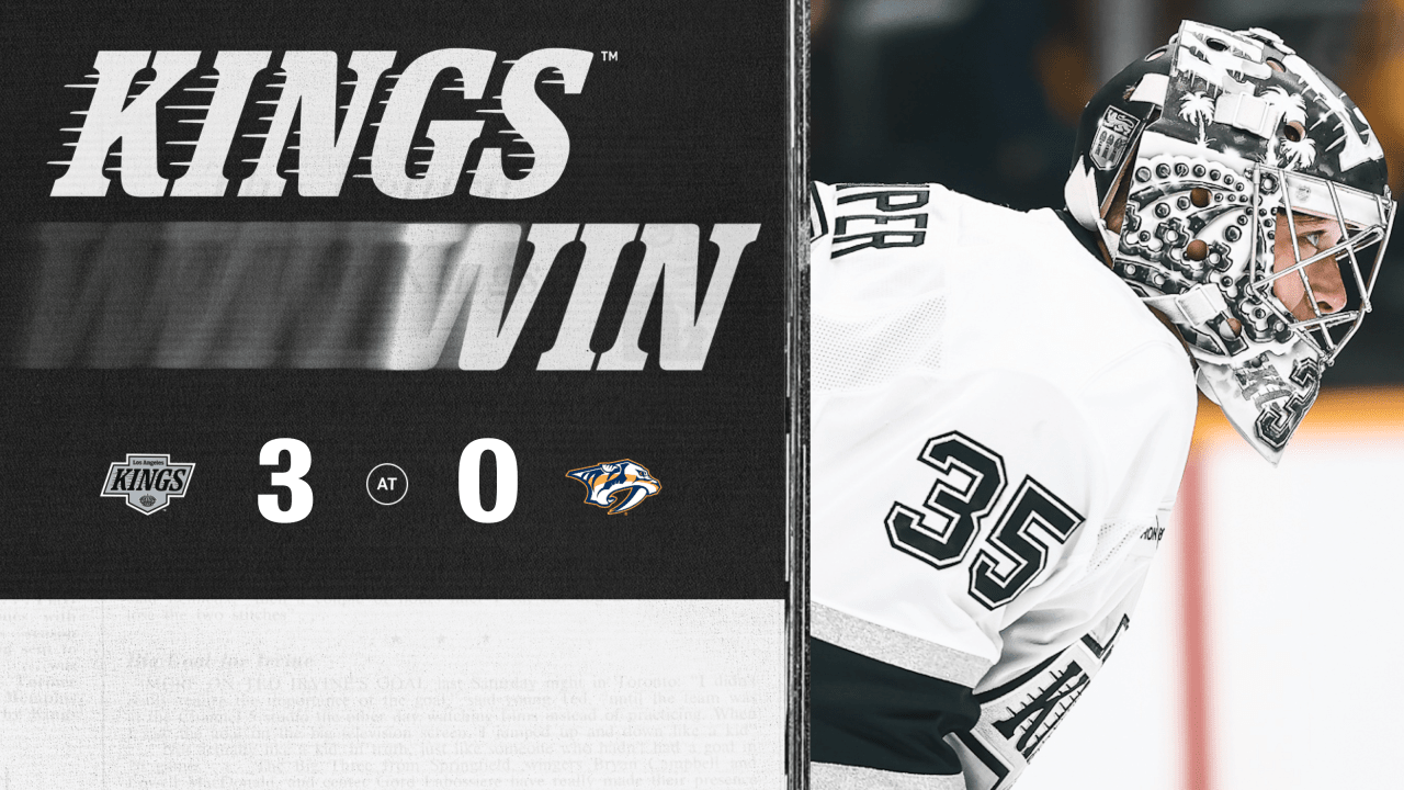 11/4 FINAL - Kings 3, Predators 0 | Los Angeles Kings 11/4 FINAL - Kings 3, Predators 0 | Los Angeles Kings