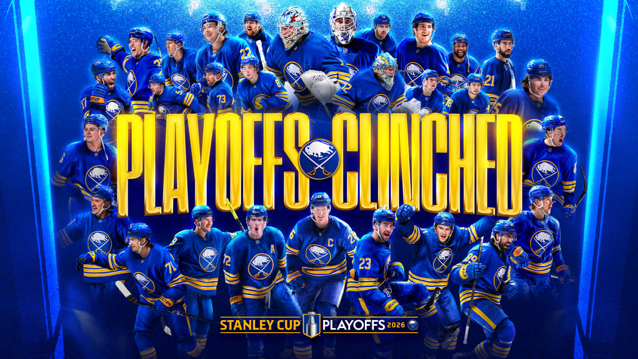 Sabres clinch spot in Stanley Cup Playoffs | Buffalo Sabres