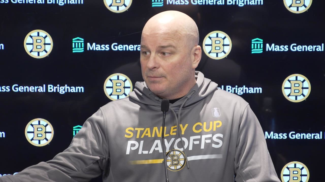 Press Room: Jim Montgomery | Boston Bruins