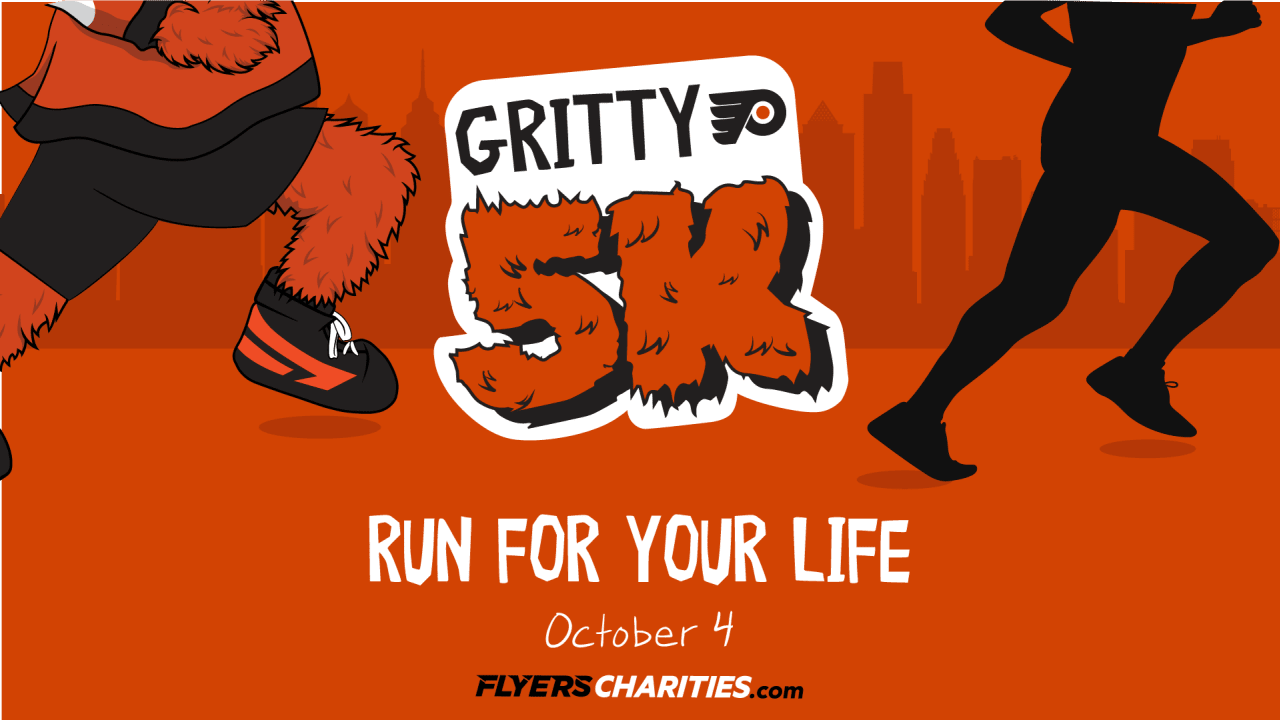 Run For Your Life: Gritty 5K Presented By Penn Medicine Is Back | Philadelphia Flyers