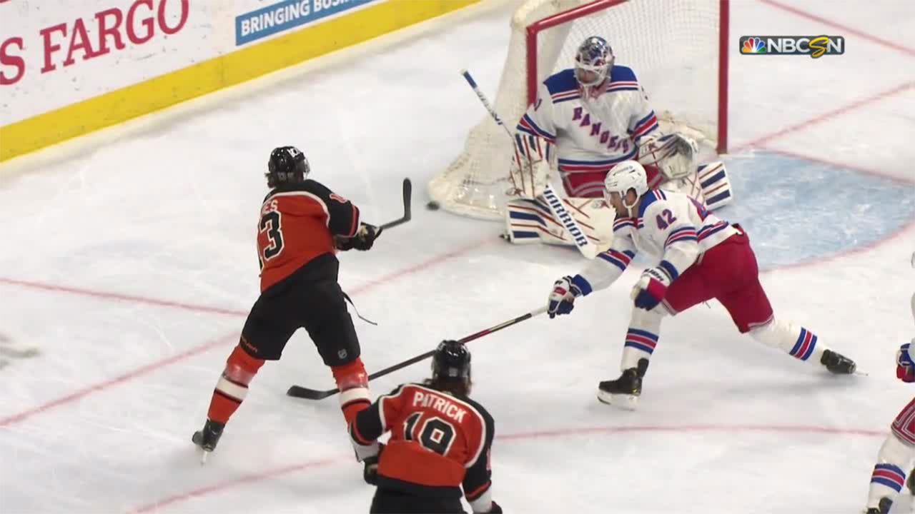 Flyers vs. Lightning: Claude Giroux's late heroics fall short, Kevin Hayes  misses game – NBC Sports Philadelphia