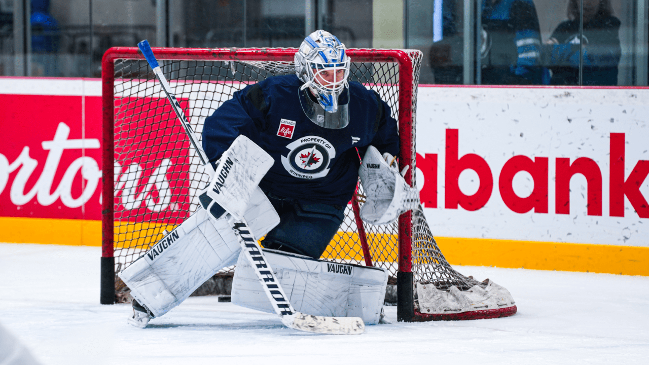 Practice notebook October 7, 2024 Winnipeg Jets