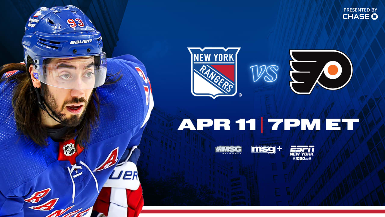 Pregame Notes: Rangers Vs. Flyers | New York Rangers