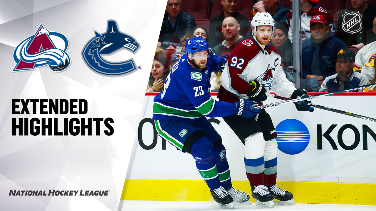 COL VAN Vancouver Canucks