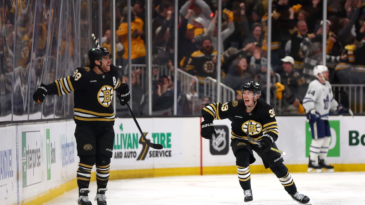 Pastrnak, Bruins Eliminate Maple Leafs with OT Win in Game 7 | Boston ...