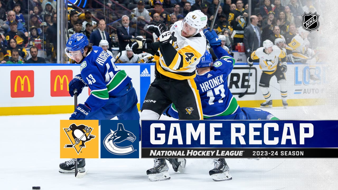 Crosby Has 2 Assists, Penguins Defeat Canucks In OT | NHL.com