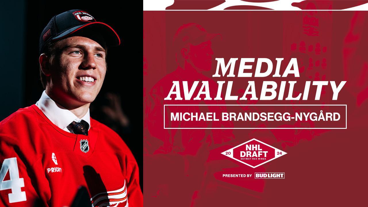 Michael Brandsegg-Nygard | Media | Detroit Red Wings