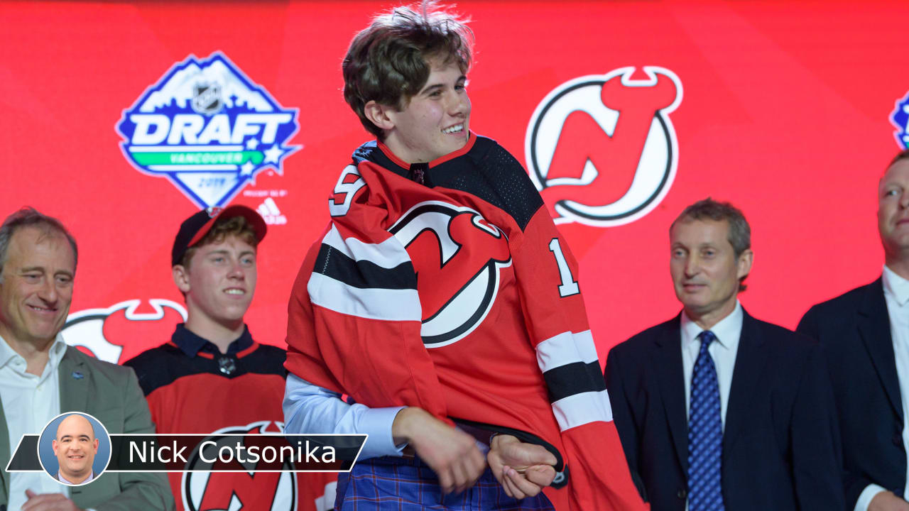 Devils draft Hughes No. 1