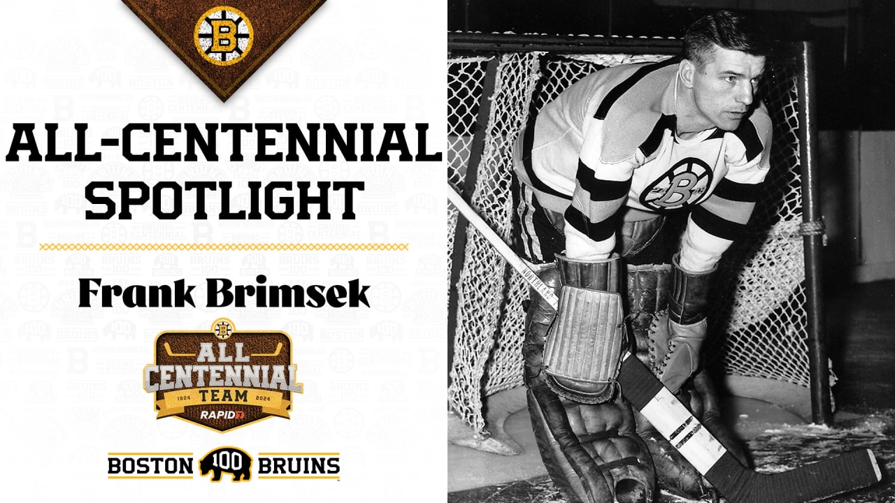 All-Centennial Team Spotlight: Frank Brimsek | Boston Bruins