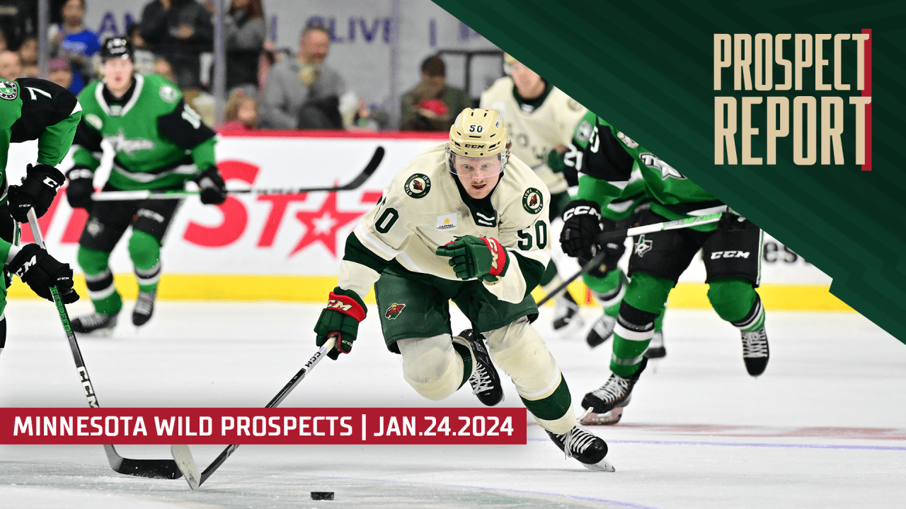 Prospect Report Jan 24 2024 Minnesota Wild   Whbzubbqcmrehgalcdbp 