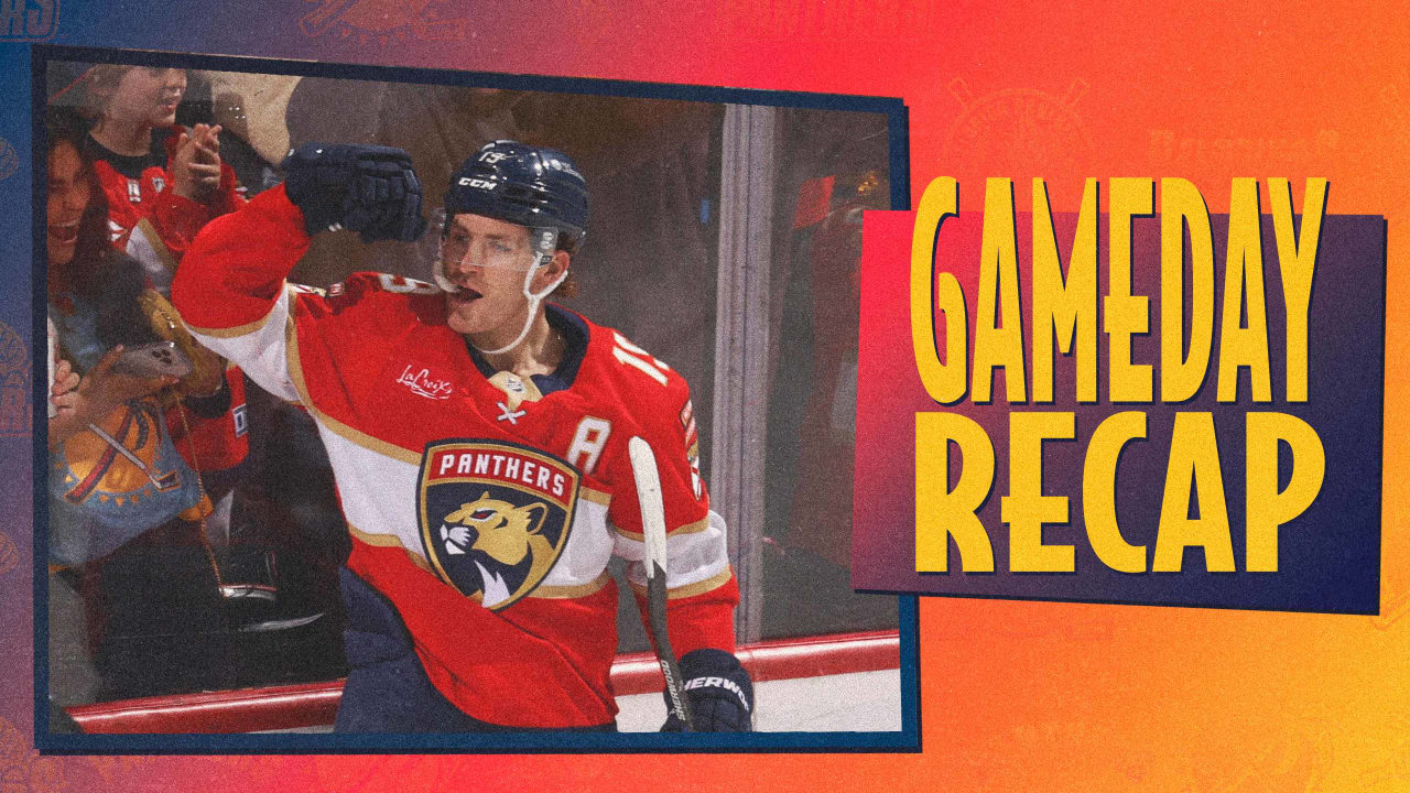 RECAP: Panthers 3, Penguins 2 (SO) | Florida Panthers