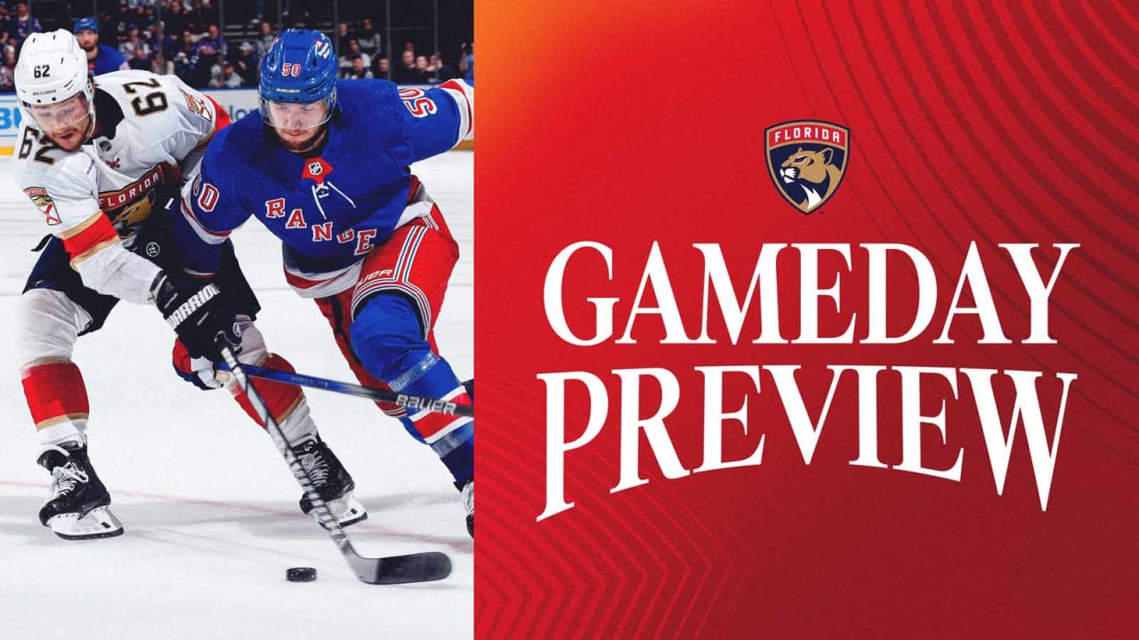 RANGERS PANTHERS PREVIEW visual data 5