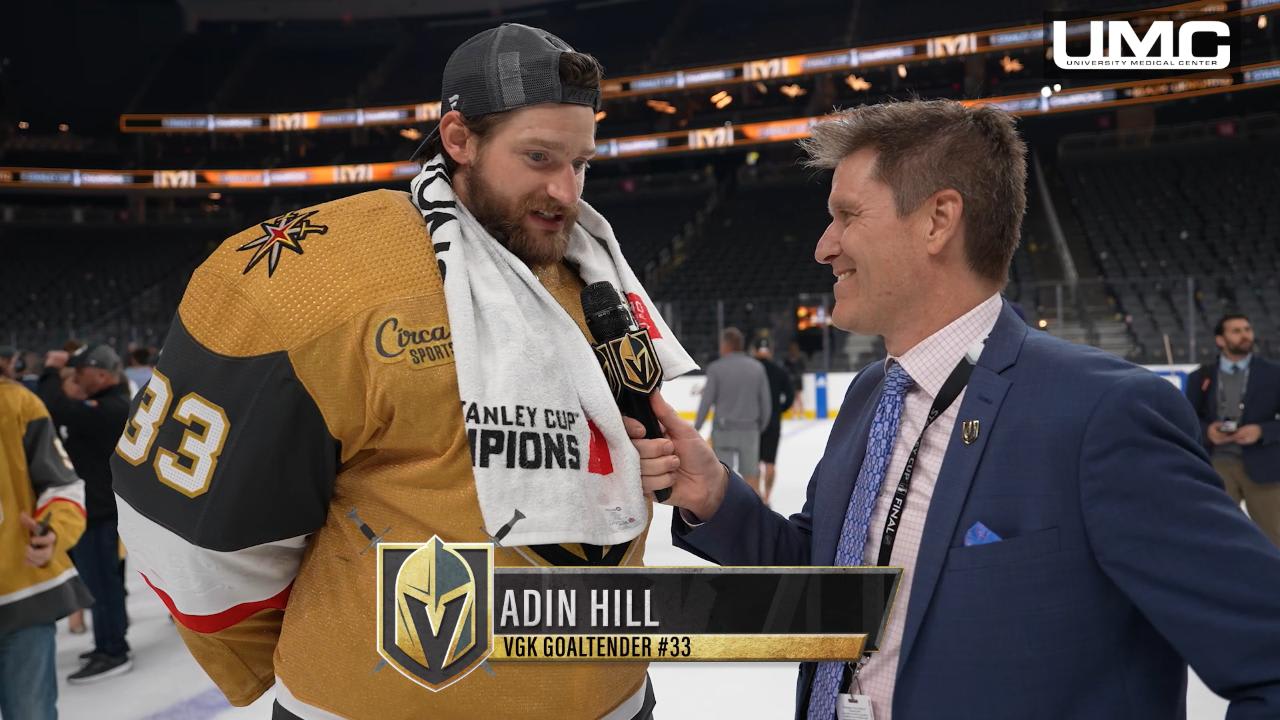 Adin Hill Postgame 6/13 | Vegas Golden Knights