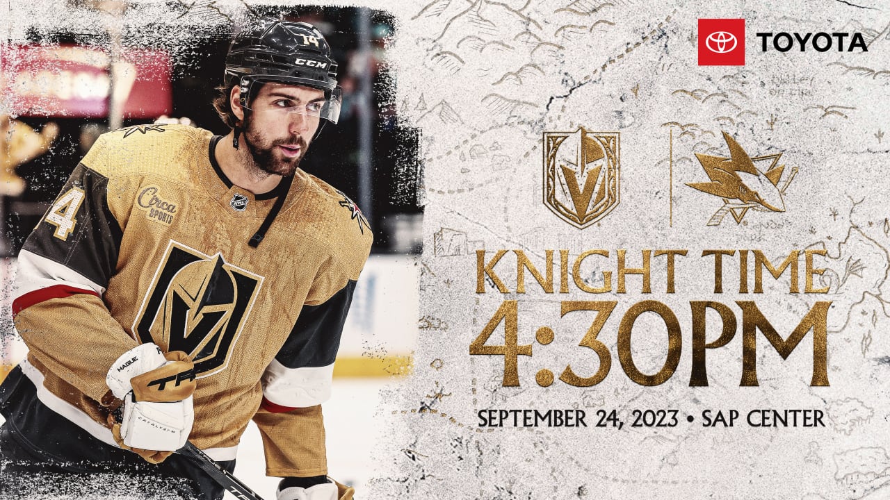Golden Knights release 2023-24 preseason schedule - Knights On Ice