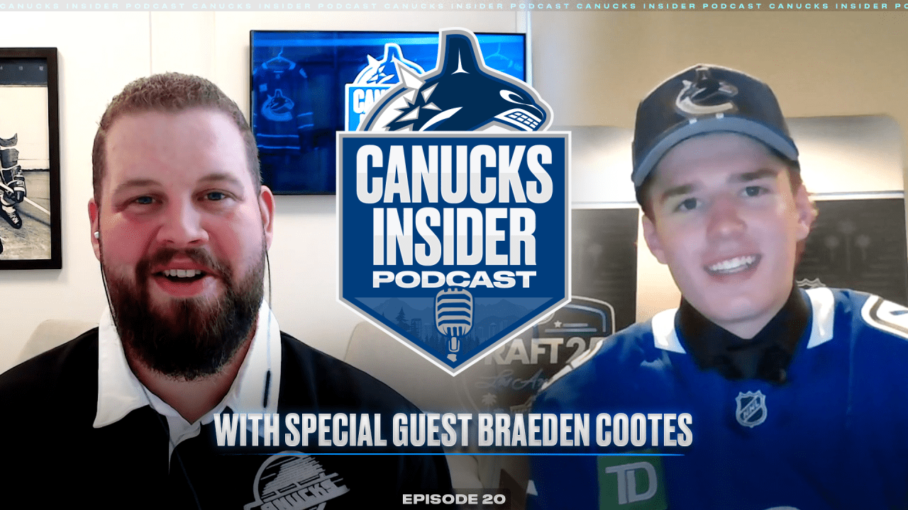 2025 First-Round Pick Braeden Cootes Joins Canucks Insider Podcast to Discuss Being Drafted to Vancouver  | Vancouver Canucks