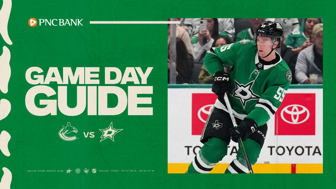Game Day Guide: Stars vs Canucks | Dallas Stars