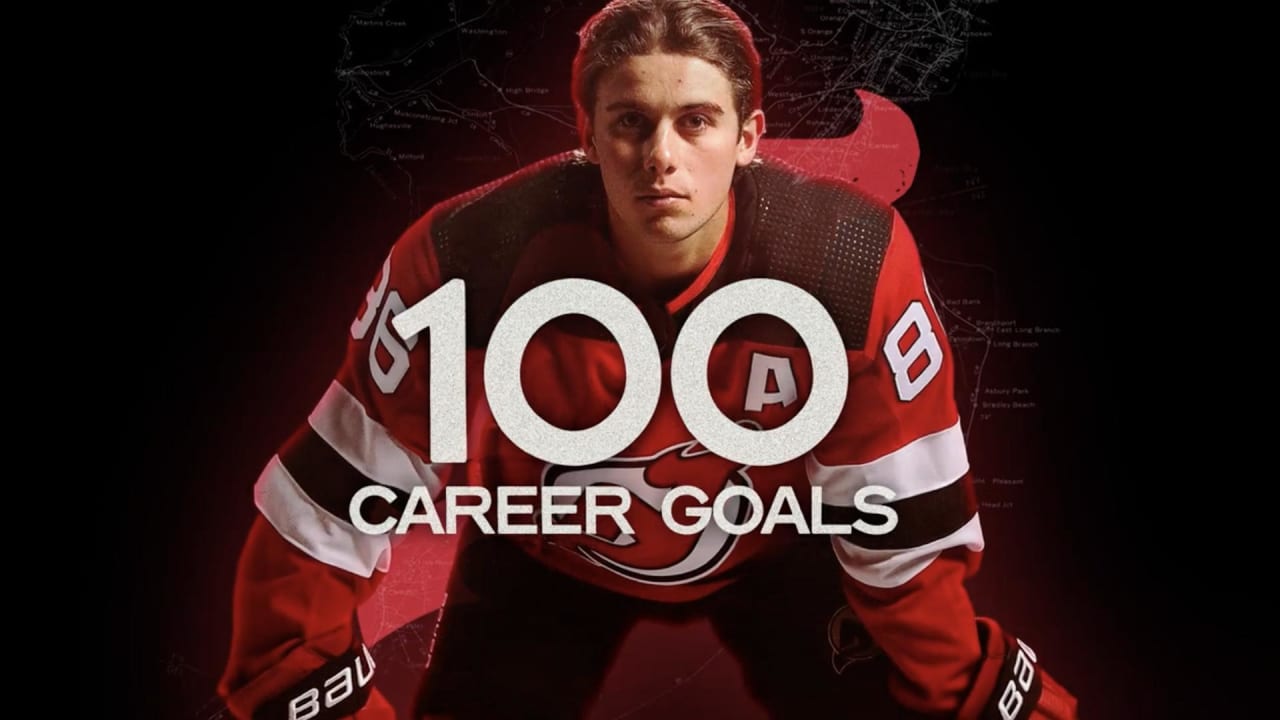 Watch Jack's First 100 Goals New Jersey Devils