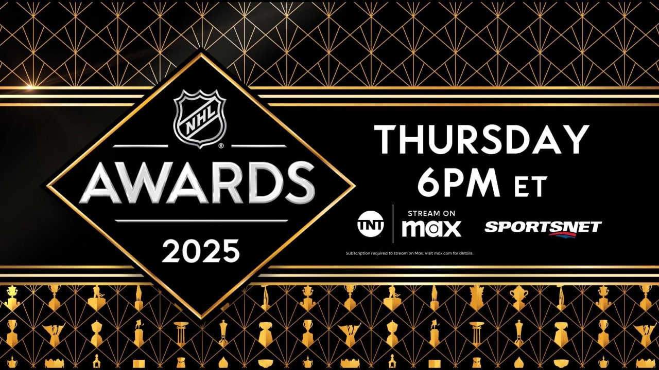 Catch the 2025 NHL Awards on TNT, Sportsnet | NHL.com