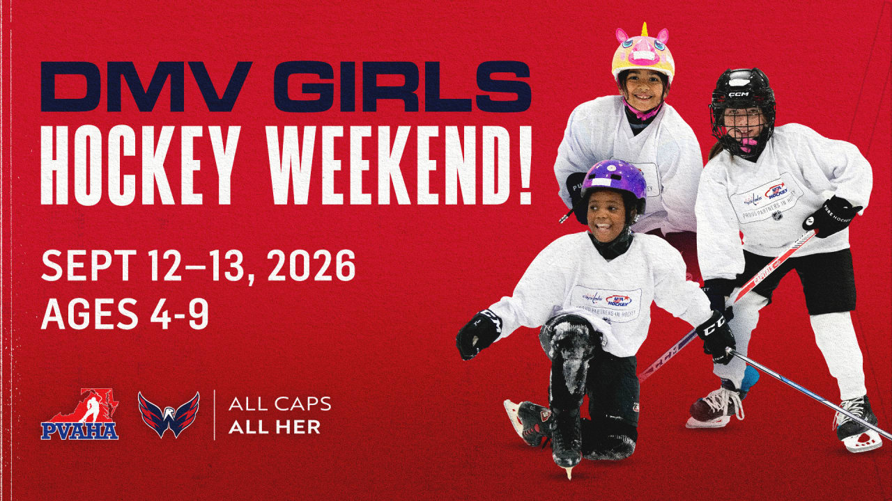 Registration Now Open for DMV Girls Hockey Weekend, Taking Place at 16 Local Hockey Rinks on Sept. 12-13