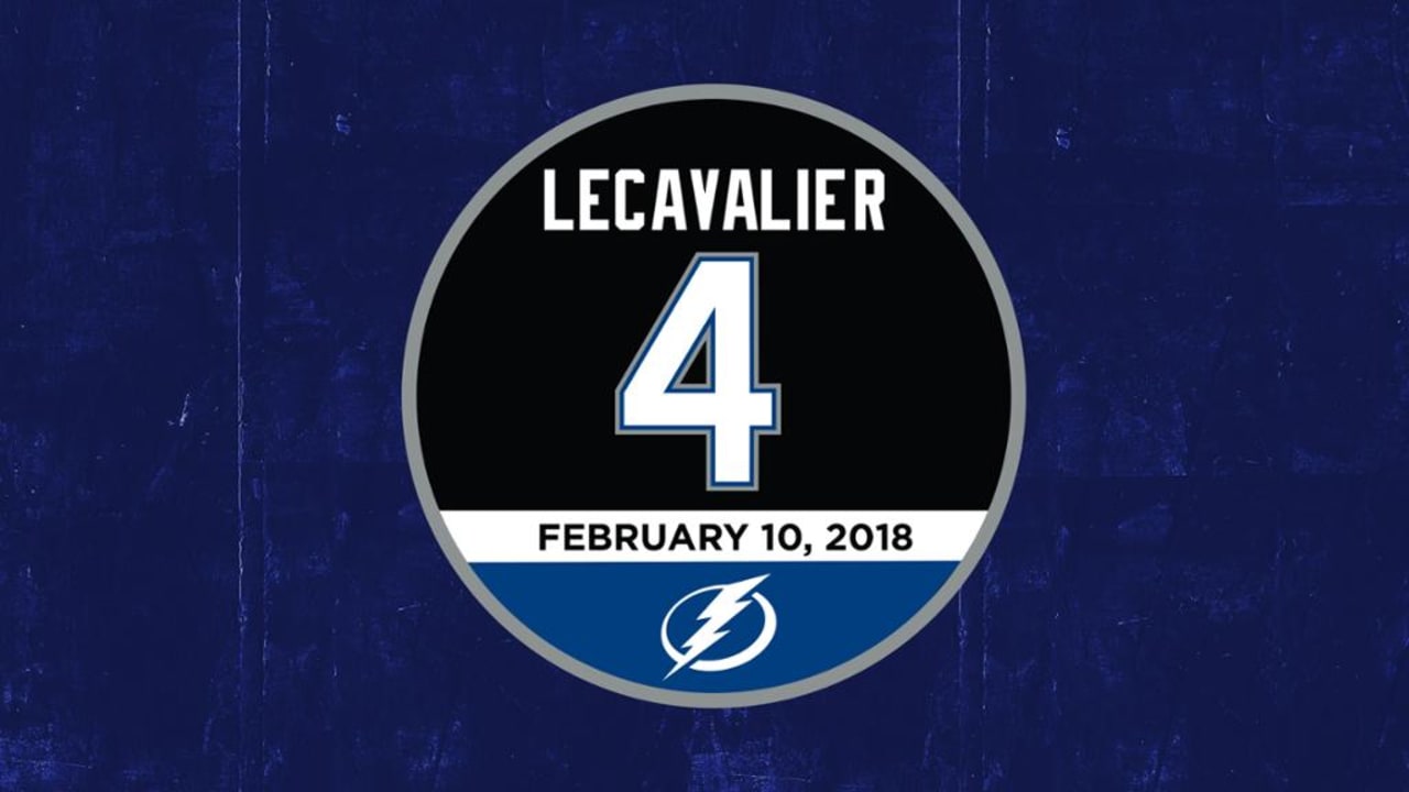 Vincent Lecavalier Signed Tampa Bay Lightning Bolts Jersey