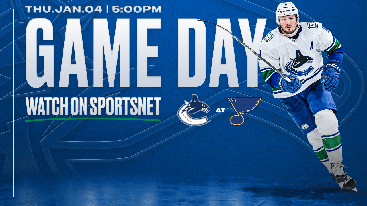 Game Notes: Canucks At Blues | Vancouver Canucks