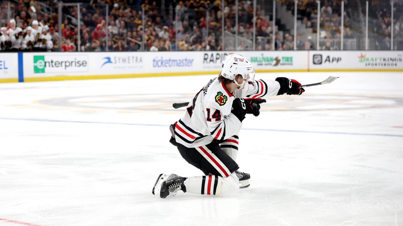 Bedard Sets Up Korchinski | Chicago Blackhawks Bedard Sets Up Korchinski | Chicago Blackhawks