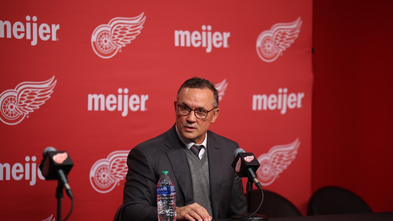 Yzerman talks 2025 NHL Trade Deadline, Red Wings’ playoff push and more | Detroit Red Wings