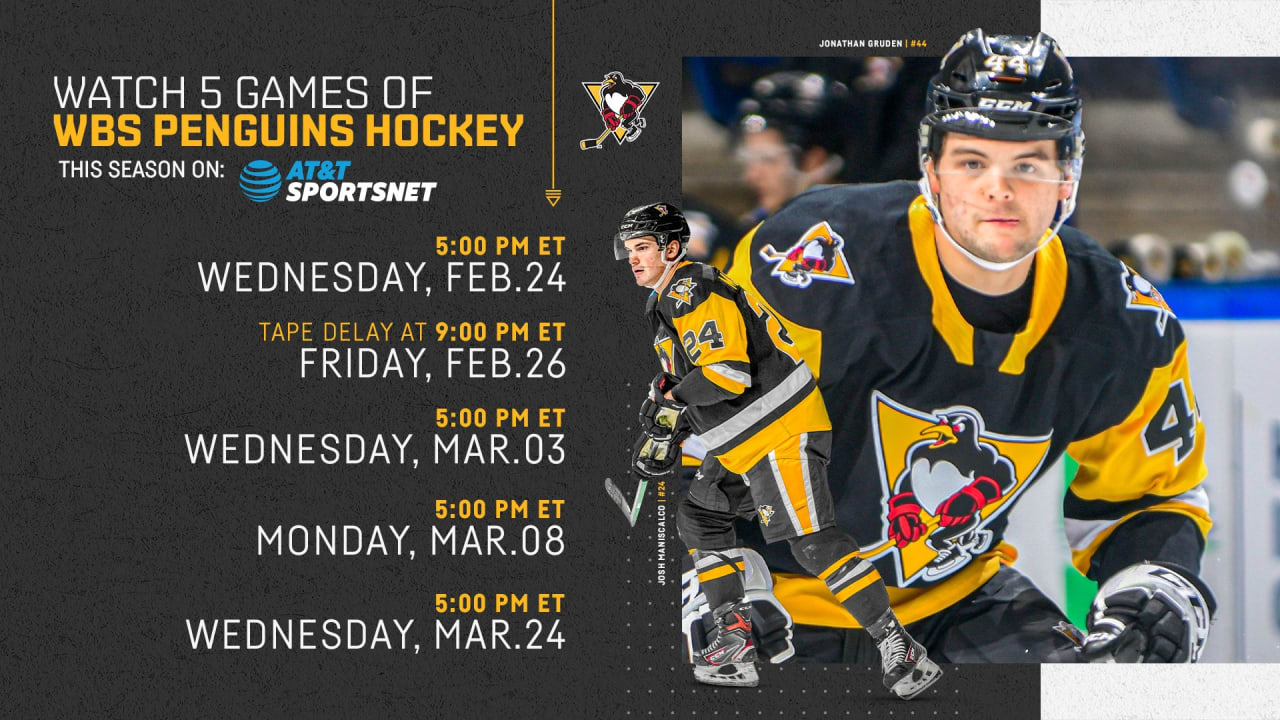pens-announce-five-wbs-penguins-games-will-be-televised-on-at-t