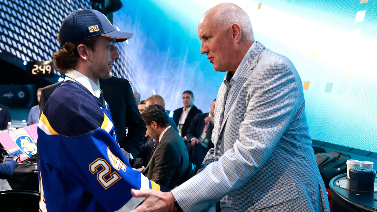 Armstrong discusses approach to 2025 NHL Draft | St. Louis Blues