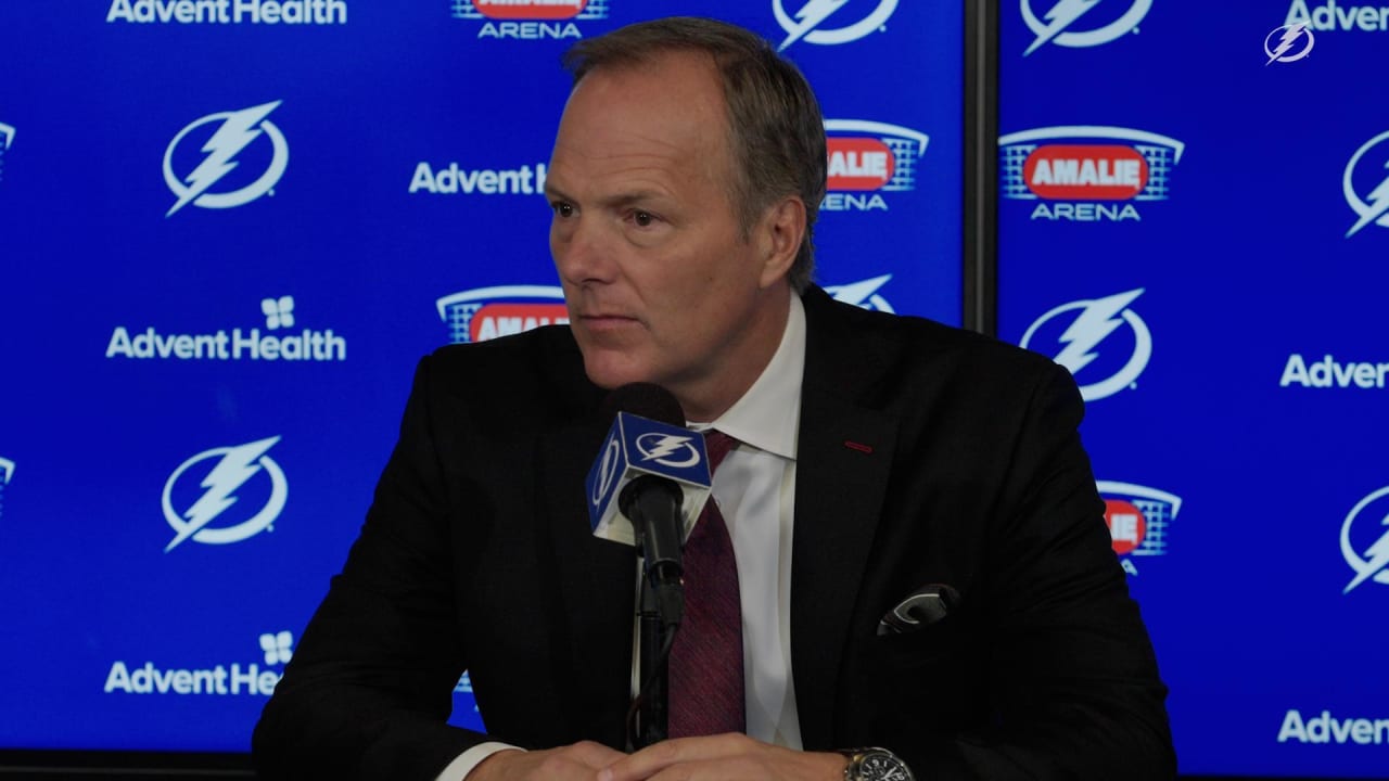 Jon Cooper Postgame 11.22.23 Tampa Bay Lightning