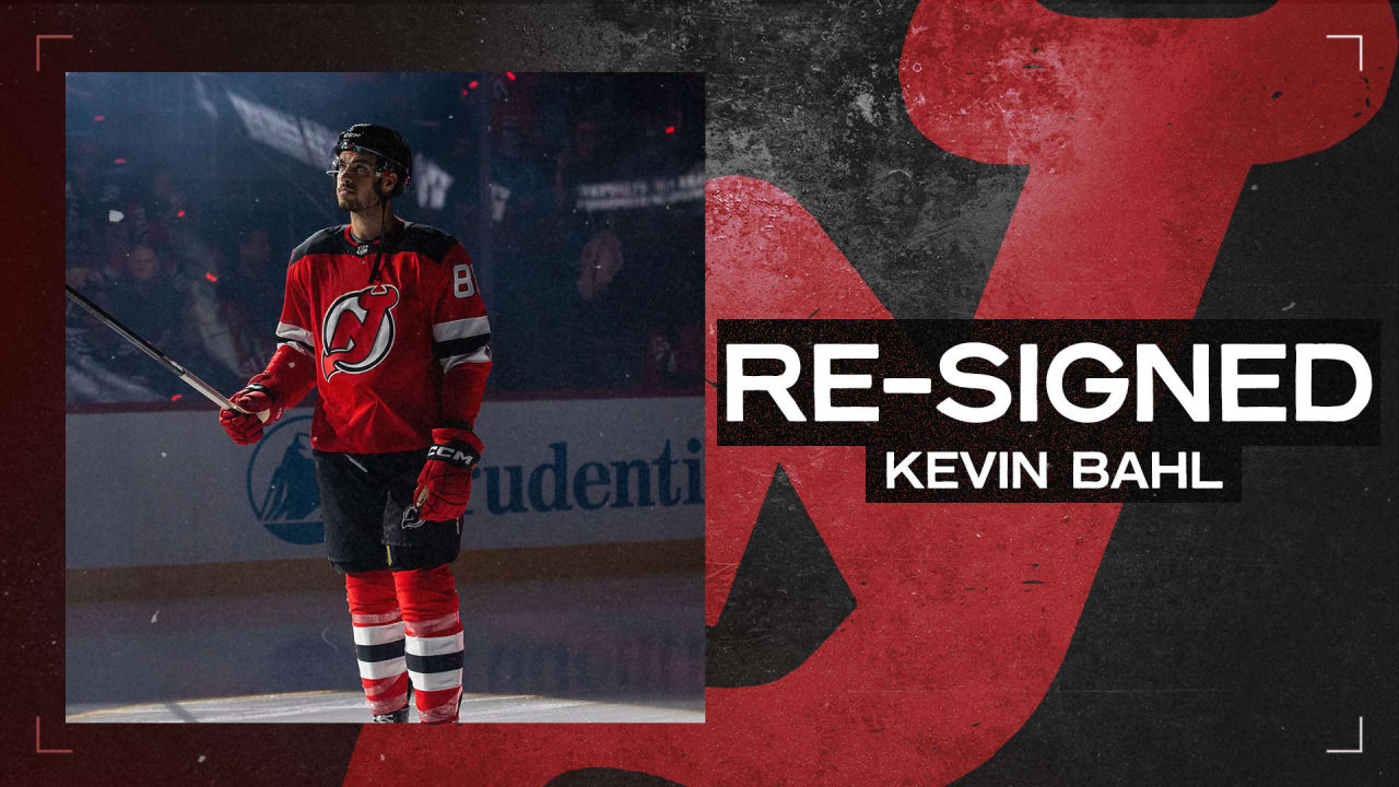 Bahl Re-Signs with Devils, Inks Two-Year Contract | RELEASE | New Jersey Devils