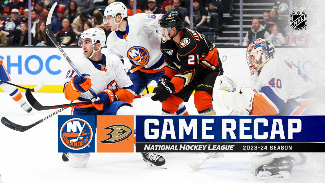 Islanders Start Fast Defeat Ducks To Extend Winning Streak To Nhl Com