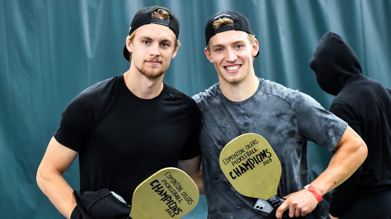 BLOG Broberg, Holloway win Oilers pickleball tournament Edmonton Oilers