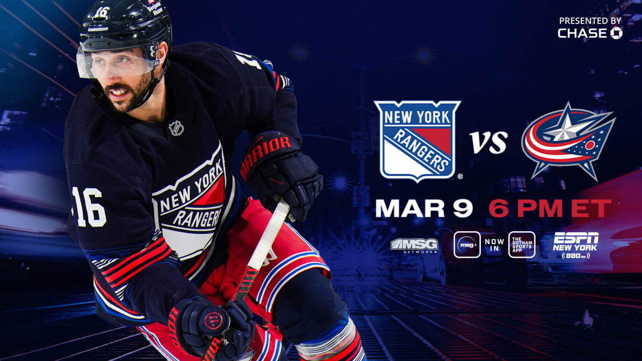 Rangers vs. Blue Jackets: Pregame Notes | New York Rangers