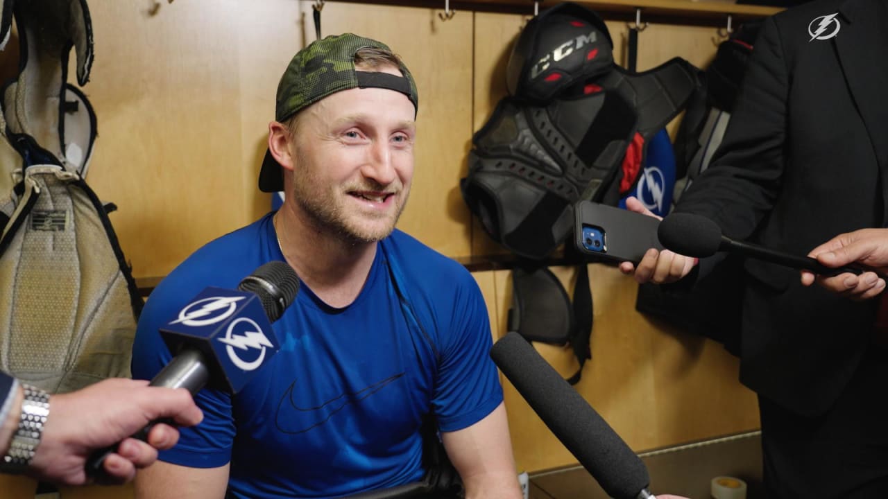 Stamkos Postgame 2 15 24 Tampa Bay Lightning