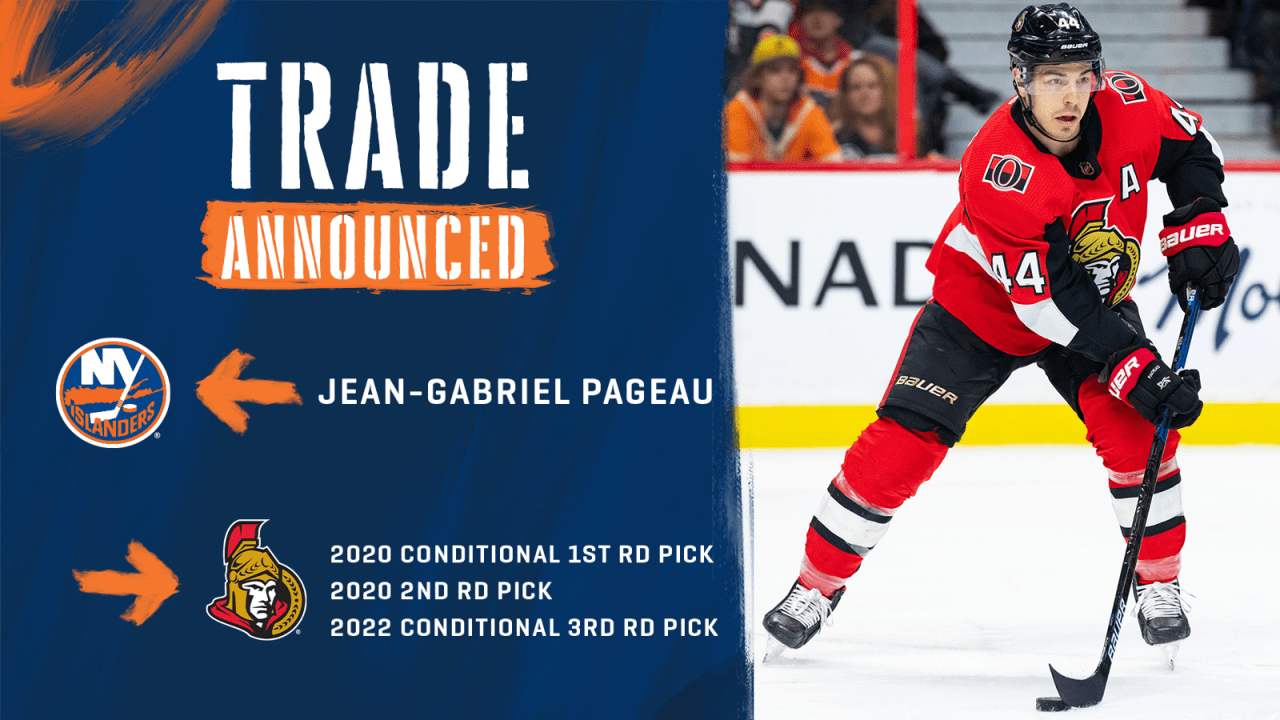 Jean-Gabriel Pageau - NHL News & Rumors
