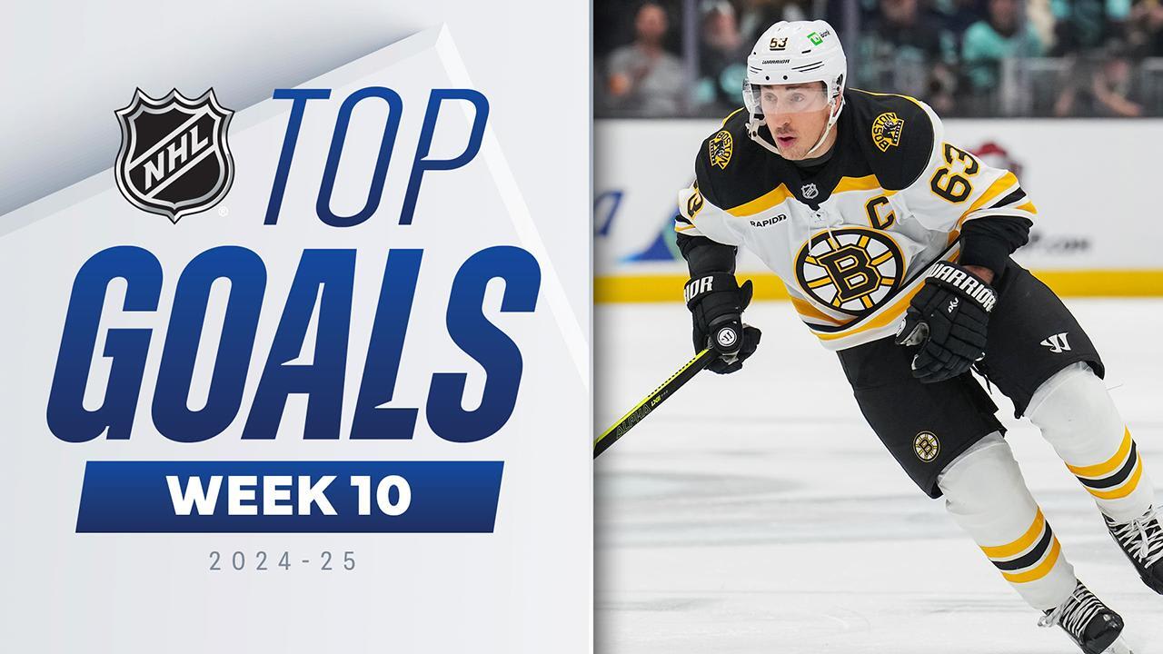 Top Goals from Week 10 of the 202425 NHL Season