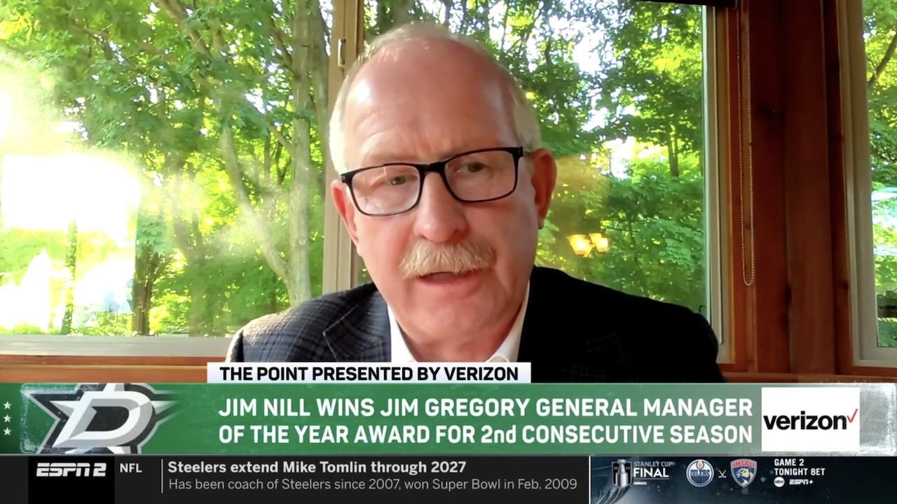 Nill wins Jim Gregory Award