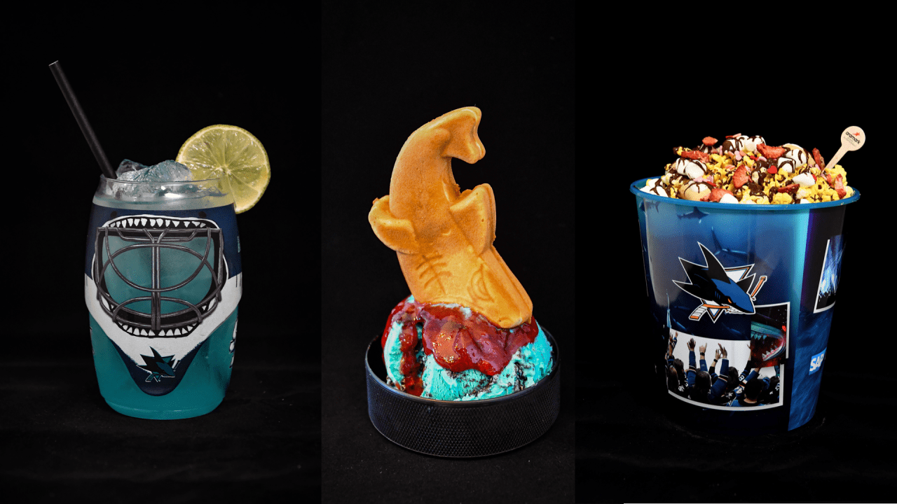 Sharks introduce new food, beverage, and merch for 2025-26 season | San Jose Sharks