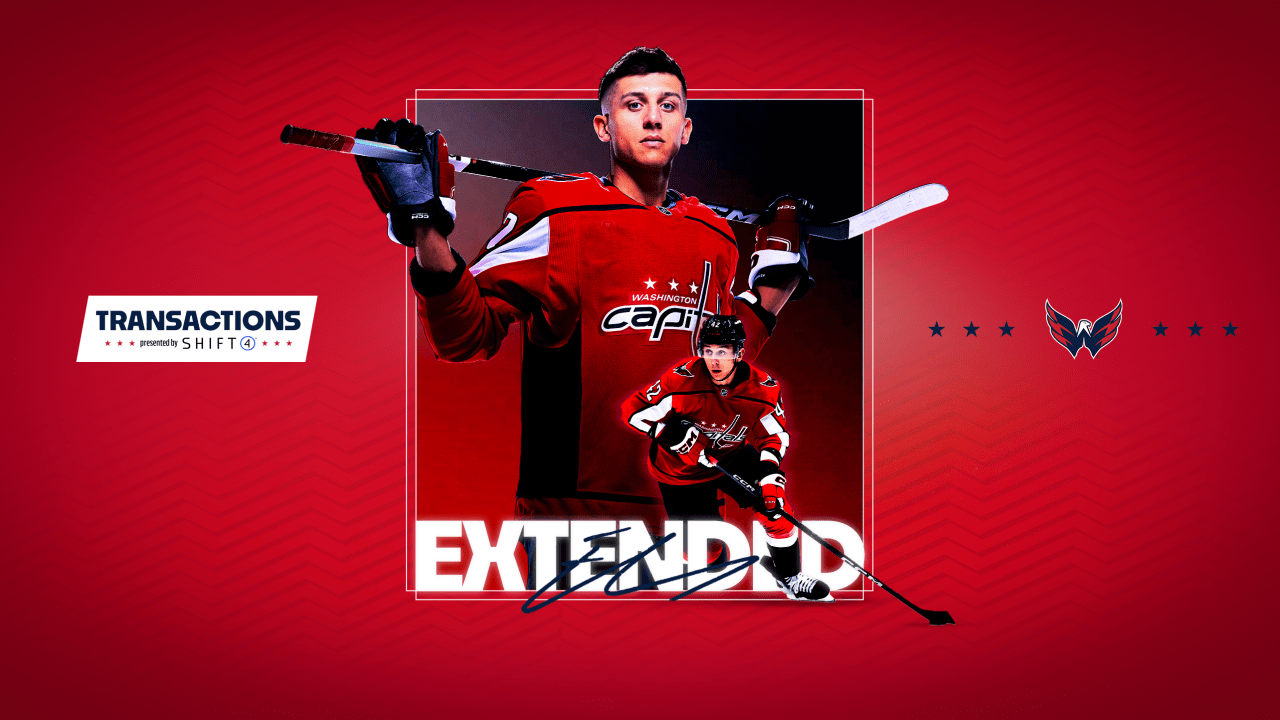 Capitals Re-sign Martin Fehervary | Washington Capitals