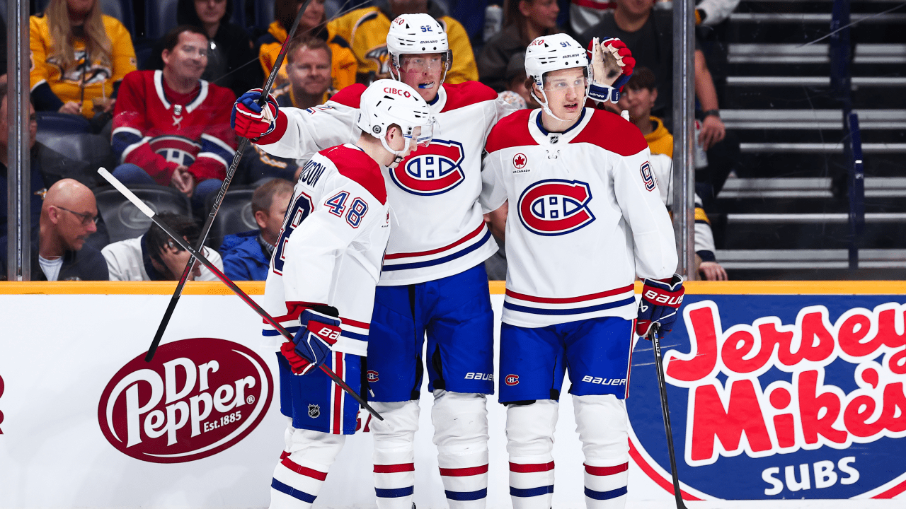 Canadiens Rally to Edge Predators Extend Win Streak to Five