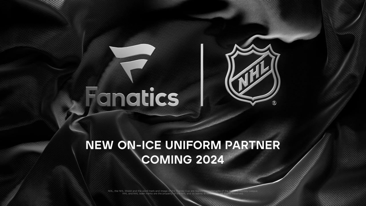Fanatics will replace Adidas as NHL's official on-ice uniform outfitter  starting in 2024-25 season 