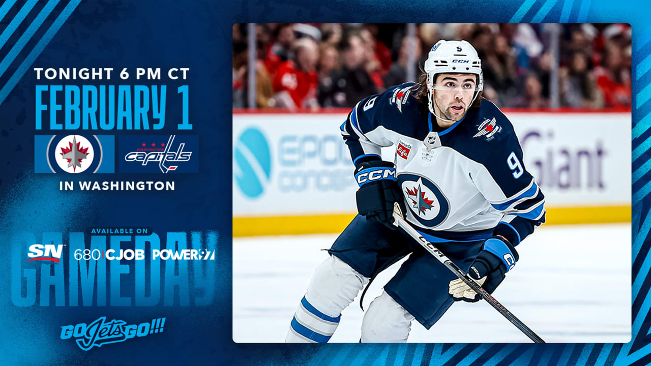 GAMEDAY: Jets at Capitals | Winnipeg Jets