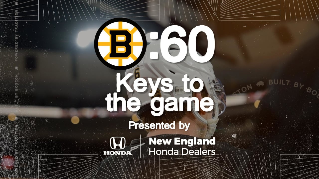 Honda B:60 | BOS @ CHI | Boston Bruins