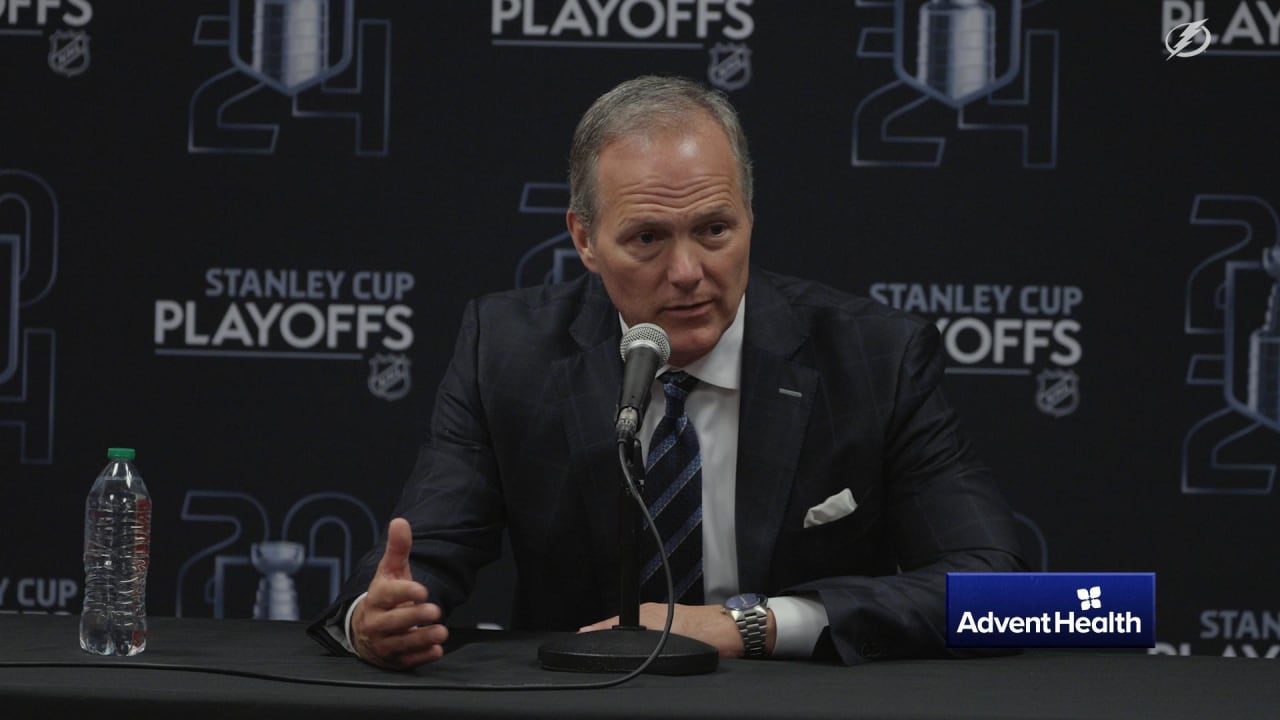 Jon Cooper | Postgame 4.21.24 | Tampa Bay Lightning