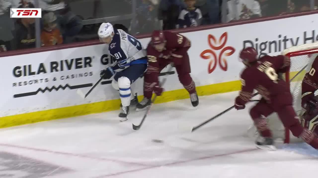 WPG@ARI: Namestnikov Scores Goal Against Karel Vejmelka | Winnipeg Jets