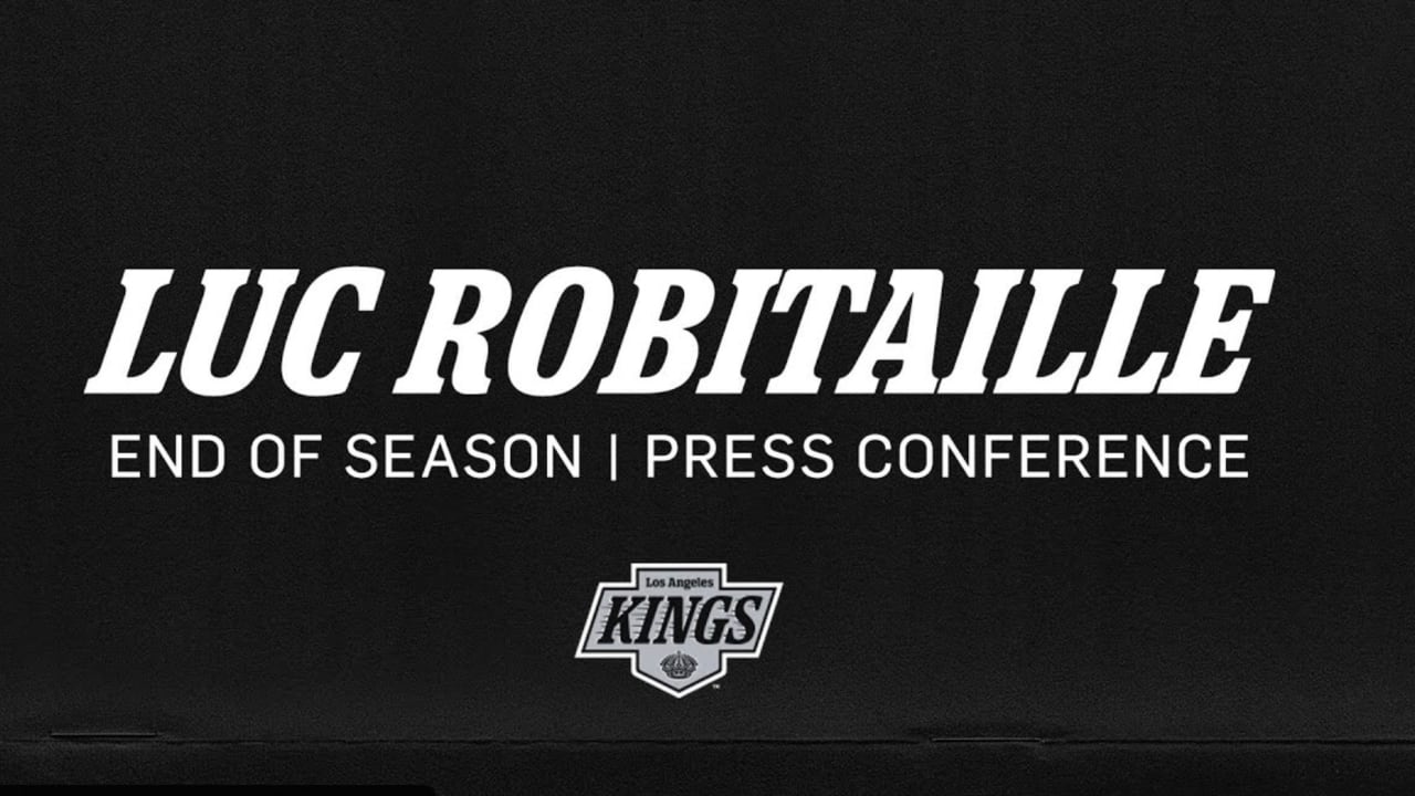 Luc Robitaille End of Season Press Conference | Los Angeles Kings